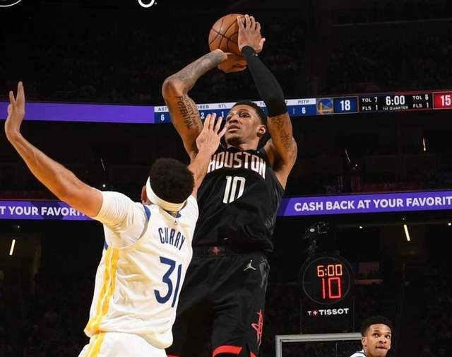 火箭力克勇士斩获六连胜 冲击西部前四格局生变