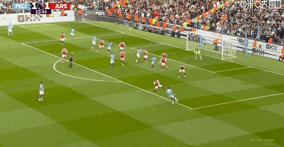 曼城逆转阿森纳夺关键胜利 重夺英超争冠主动权