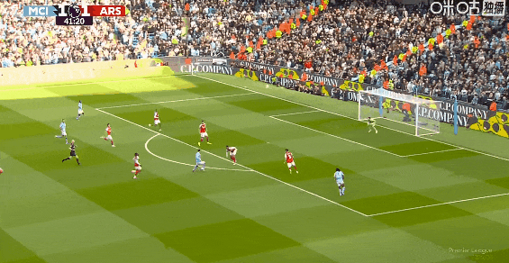 曼城逆转阿森纳夺关键胜利 重夺英超争冠主动权