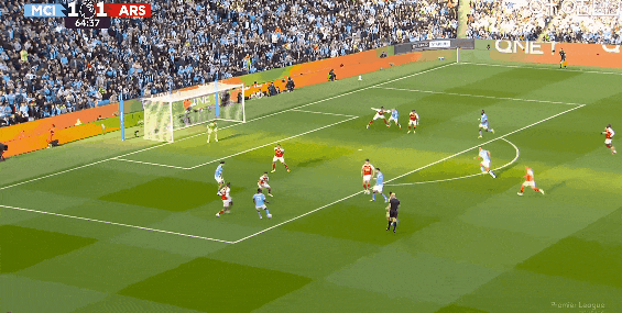 曼城逆转阿森纳夺关键胜利 重夺英超争冠主动权